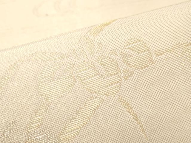 平和屋着物*夏物 六通柄袋帯 流水杜若 金彩 正絹 逸品 CAAW6648th