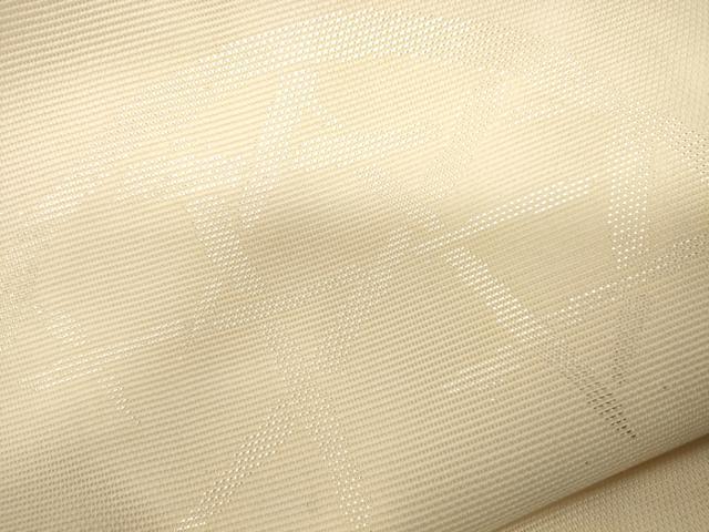 平和屋着物*夏物 六通柄袋帯 籬文 銀糸 正絹 逸品 CAAW6846eg