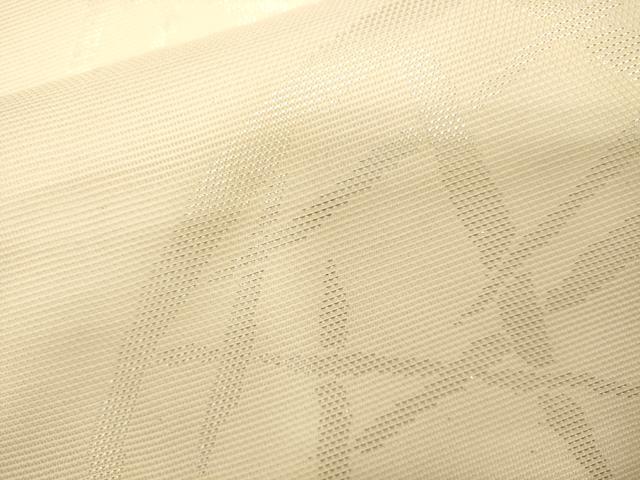 平和屋着物*夏物 六通柄袋帯 籬文 銀糸 正絹 逸品 CAAW6846eg