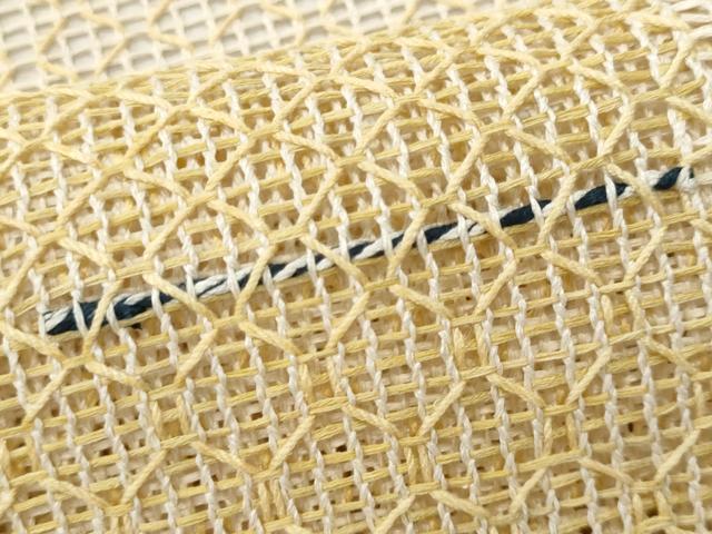平和屋着物*夏物 八寸名古屋帯 羅 色紙重ね文 正絹 逸品 CAAW6867fb