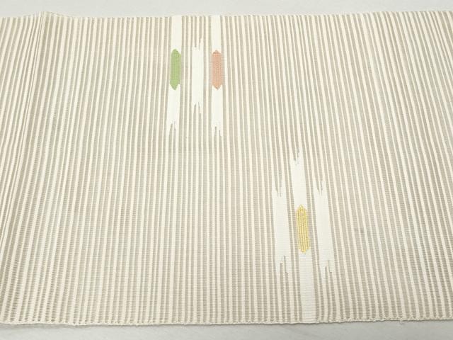 平和屋着物*夏物 八寸名古屋帯 絽綴れ 吉祥文 正絹 逸品 CAAW6883fb