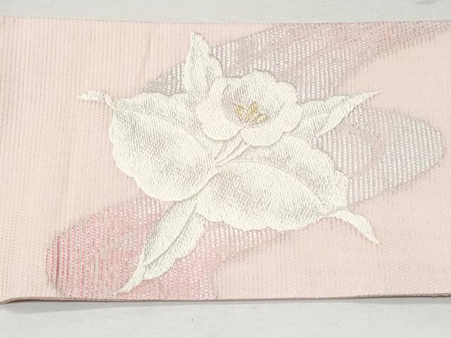 平和屋着物*夏物 九寸名古屋帯 流水花文 金銀糸 正絹 逸品 CAAW6903fb
