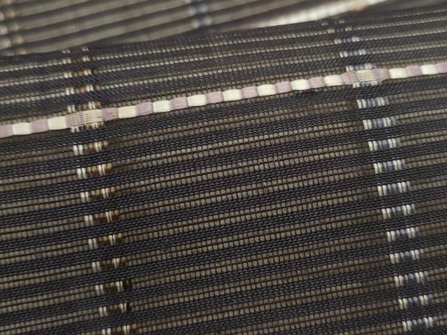 平和屋着物*夏物 全通柄京袋帯 格子 正絹 逸品 CAAW6935fb