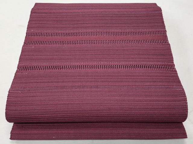 平和屋着物*夏物 八寸名古屋帯 絽綴れ 横段文 正絹 逸品 CAAW6940fb