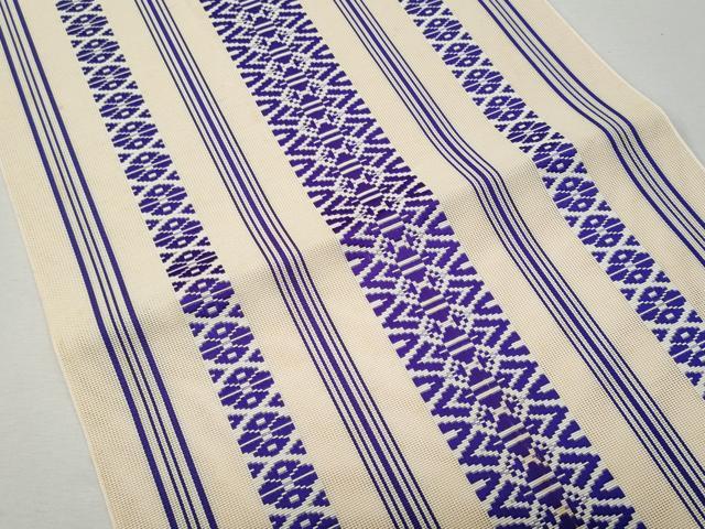 平和屋着物*夏物 本場筑前博多織 八寸名古屋帯 紗献上 正絹 逸品 CAAW6945fb