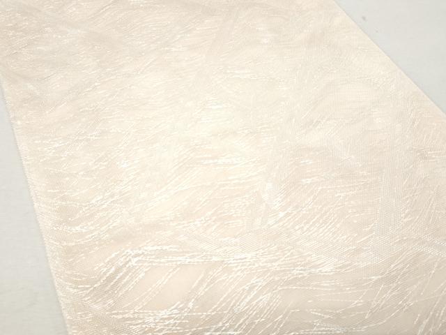 平和屋着物*夏物 六通柄袋帯 瓦楓文 銀糸 正絹 逸品 CAAW6954fb