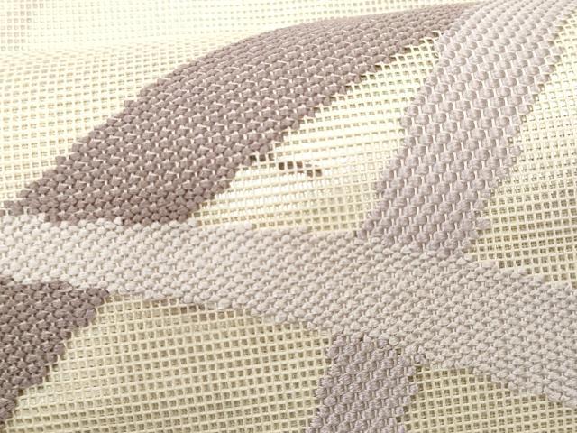 平和屋着物*夏物 太鼓柄袋帯 芝草文 正絹 逸品 CAAW6963fb