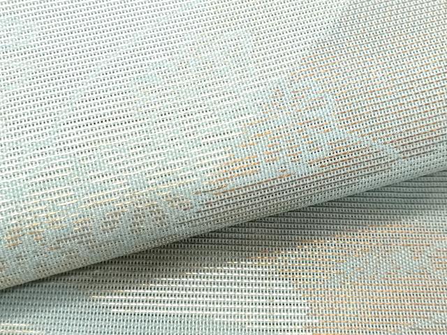 平和屋着物*夏物 六通柄袋帯 草花文 金銀糸 正絹 逸品 CAAW6971fb