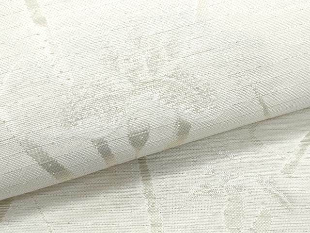 平和屋着物*夏物 六通柄袋帯 杜若 銀糸 未使用 CAAW6975fb