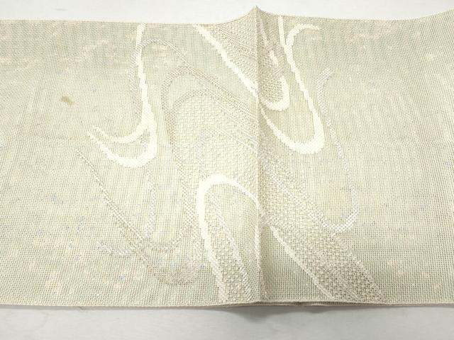 平和屋着物*夏物 太鼓柄袋帯 流水文 金銀糸 正絹 逸品 CAAW6986fb