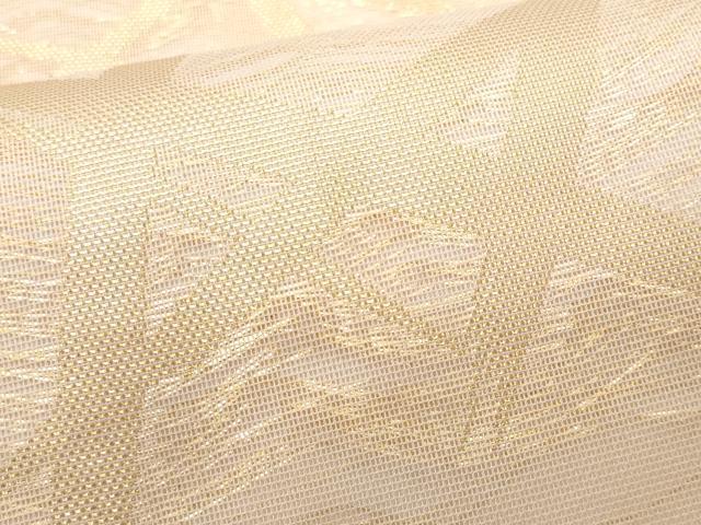平和屋着物*夏物 全通柄袋帯 籬 金糸 正絹 逸品 CAAW6995fb
