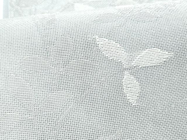平和屋着物*夏物 六通柄袋帯 秋草文 銀糸 正絹 逸品 CAAW7011fb