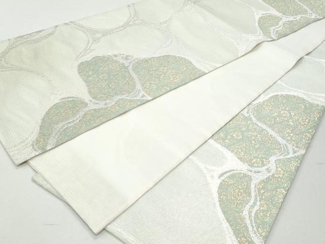 平和屋着物*夏物 六通柄袋帯 流水文 金銀糸 正絹 逸品 CAAW7025fb