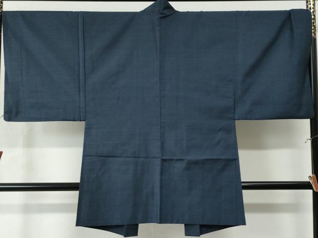 平和屋着物●男性 本場大島紬 アンサンブル 吉祥文 正絹 逸品 CAAW7201yc