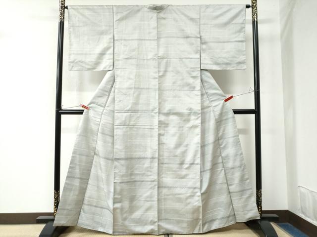 平和屋着物●上質な紬 120亀甲 霞吉祥文 正絹 逸品 CAAW7555yc