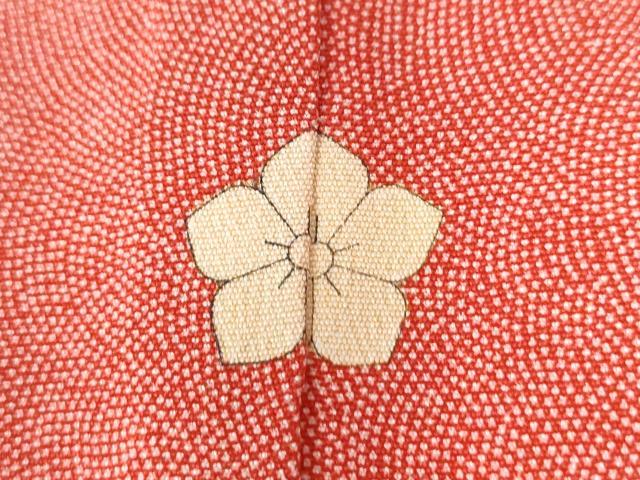 平和屋着物●希少 竺仙 振袖 江戸小紋 鮫小紋柄 正絹 逸品 CAAW7809yc