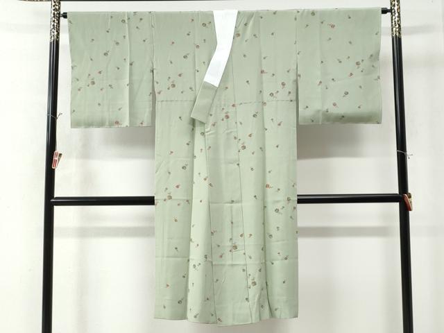 平和屋着物●長襦袢 袷 鈴 正絹 逸品 未使用 CAAW7887yc
