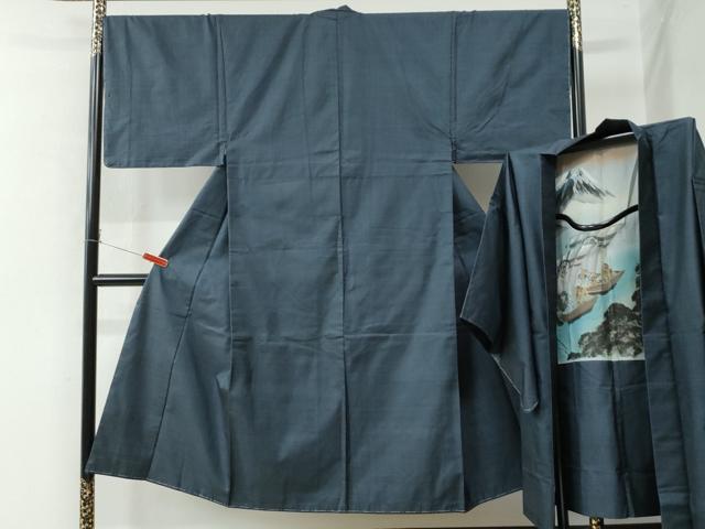 平和屋着物●男性 本場大島紬 アンサンブル 100亀甲 総詰め 正絹 逸品 未使用 CAAW7946yc