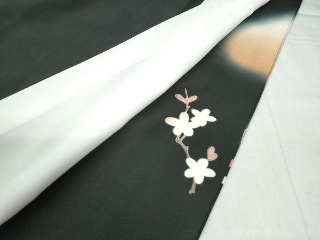 平和屋着物●豪華黒留袖 童子遊び 暈し染め 正絹 逸品 CAAW7955yc