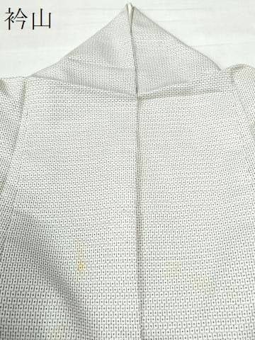 平和屋着物●本場大島紬 白大島 100亀甲 総詰め 正絹 逸品 CAAW7978yc