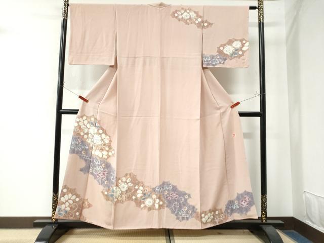 平和屋着物●十日町 名門 滝泰謹製 訪問着 辻が花 手描き 正絹 逸品 CAAW8258yc