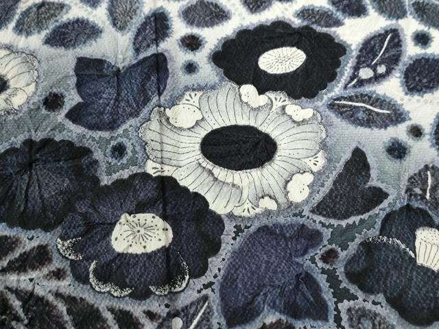 平和屋着物●訪問着 辻が花 絞り 暈し染め 正絹 逸品 CAAW8309yc