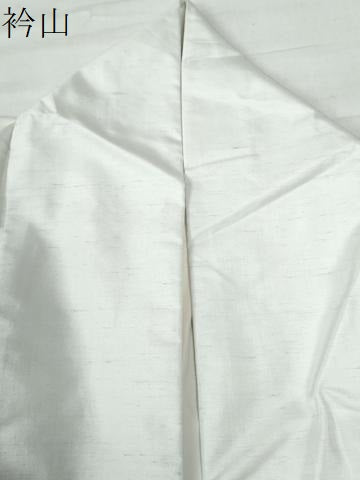 平和屋着物●訪問着 白山紬 友禅 作家物 枝花文 正絹 逸品 CAAW8410yc