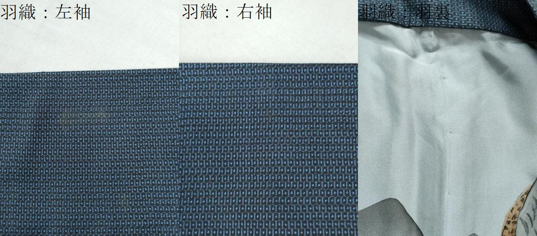 平和屋着物●男性 本場大島紬 アンサンブル 100亀甲 総詰め 正絹 逸品 CAAW8480yc