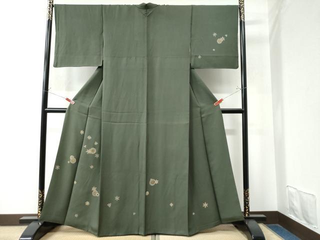 平和屋着物▽訪問着　単衣　雪輪文　正絹　逸品　AAAZ9580fy 平和屋ヤフーショッピング店 - 訪問着・付下げ｜Yahoo!ショッピング