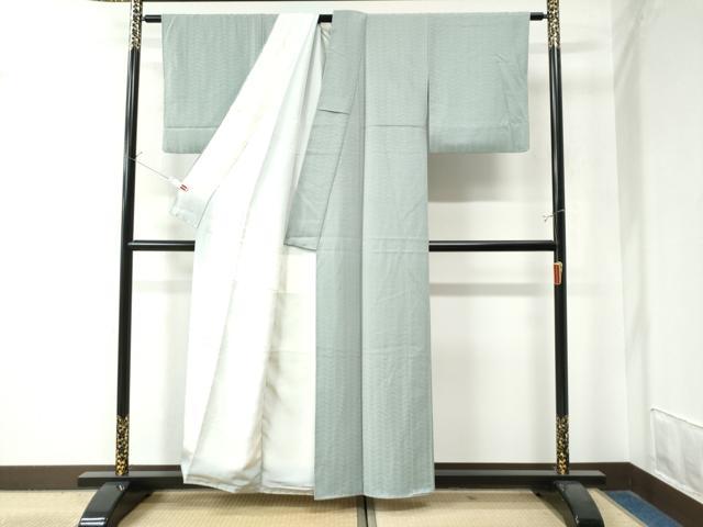 平和屋着物●江戸小紋 松 花菱文 正絹 逸品 CAAW8729yc