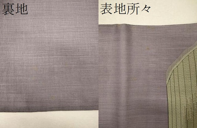 平和屋着物*明綴れ 夏物 太鼓柄袋帯 枝葉文 正絹 逸品 CAAW9039oy