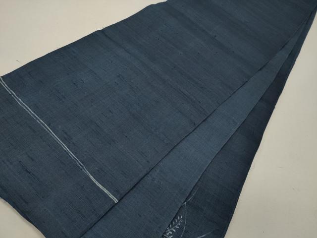 平和屋着物*夏物 太鼓柄袋帯 作家物 型染め 草葉文 正絹 逸品 CAAW9096oy