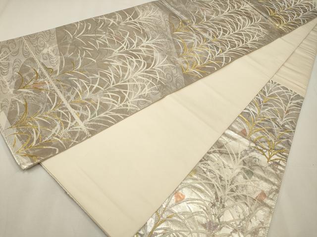 平和屋着物◎六通柄袋帯 古都の四季 引箔錦 正絹 逸品 CAAW9497qe