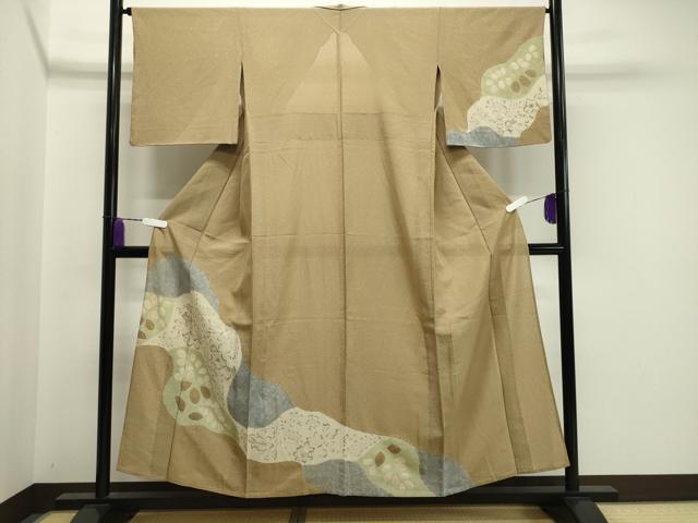 平和屋着物*夏物 訪問着 絽 辻が花 金彩 正絹 逸品 CAAW9867gh