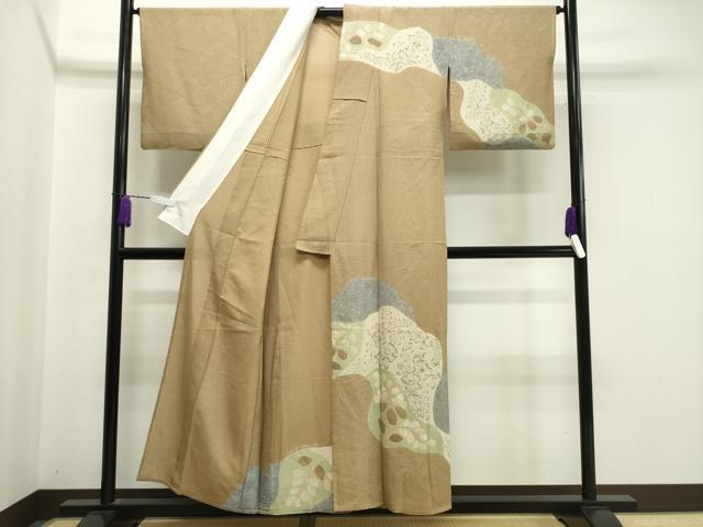 平和屋着物*夏物 訪問着 絽 辻が花 金彩 正絹 逸品 CAAW9867gh