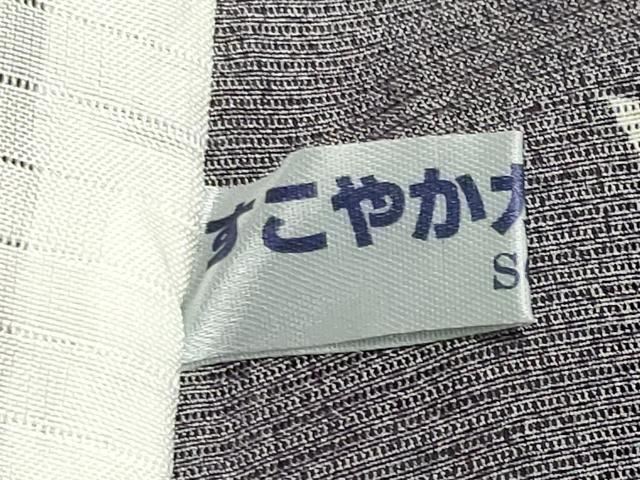 平和屋着物*夏物 小紋 絽 舞桜文 正絹 逸品 CAAW9875gh