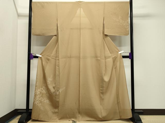 平和屋着物*夏物 訪問着 絽 草花文 正絹 逸品 CAAW9919gh