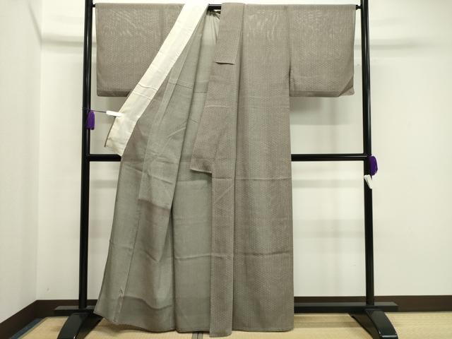 平和屋着物*夏物 江戸小紋 絽 七宝文 正絹 逸品 CAAW9944gh