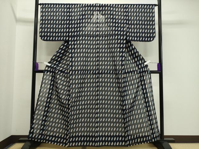 平和屋着物*夏物 紗紬 吉祥文 正絹 逸品 CAAW9947gh
