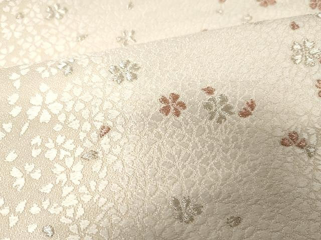 平和屋着物●六通柄袋帯 唐織 舞花文 金銀糸 鈴乃屋扱い 正絹 逸品 CAAX0553yk