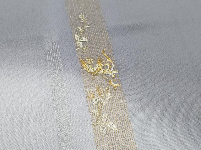 平和屋着物●豪華色留袖 総刺繍 駒刺繍 鳳凰華文 金銀糸 正絹 逸品 CAAX1000vf
