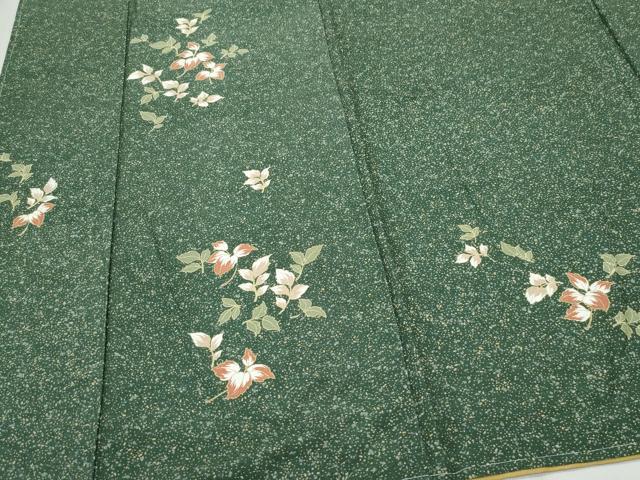 平和屋着物●訪問着 舞葉文 正絹 逸品 CAAX1134vf