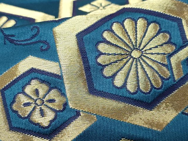 平和屋着物●男性 馬乗り袴 舞台衣装 亀甲花文 金糸 CAAX1160vf
