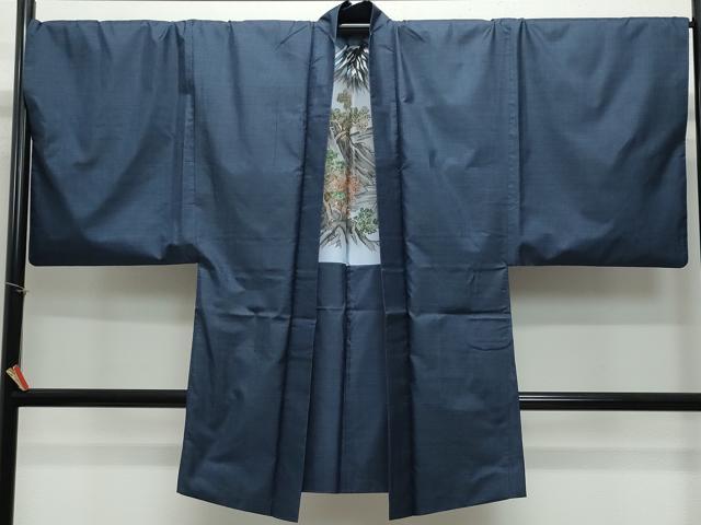 平和屋着物●男性 本場大島紬 アンサンブル 100亀甲 総詰め 正絹 逸品 CAAX1163vf