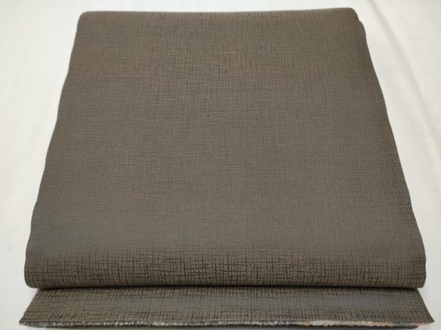 平和屋着物●両面 六通柄袋帯 柿渋庵 葡萄蔦の葉文 正絹 逸品 CAAX1383hy