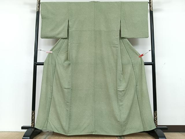 平和屋着物▽江戸小紋 単衣 切嵌寄せ小紋柄 さんび謹製 洗える着物 CAAX2430xi