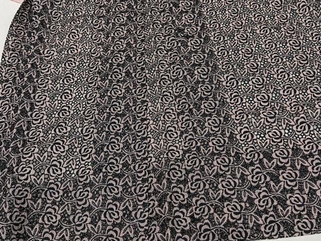 平和屋着物▽スリーシーズン 春夏秋 塵除け 羽織 総レース 草花文 正絹 逸品 CAAX2455xi