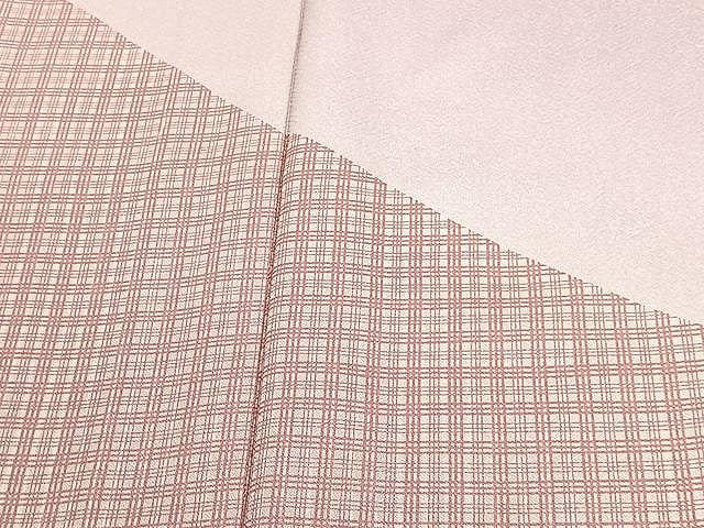 平和屋着物▽豪華色留袖 単衣 格子 暈し染め 正絹 逸品 CAAX2471xi
