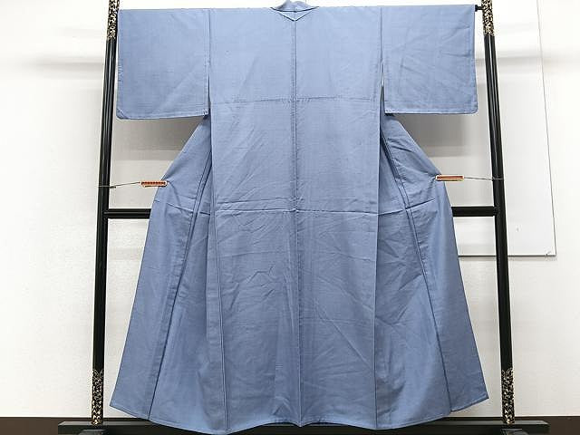 平和屋着物▽上質な紬 単衣 紅掛花色 正絹 逸品 CAAX2482xi