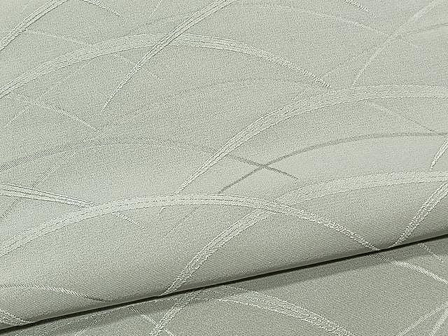 平和屋着物▽上質な色無地 単衣 芝地紋 青白橡色 正絹 逸品 CAAX2513xi